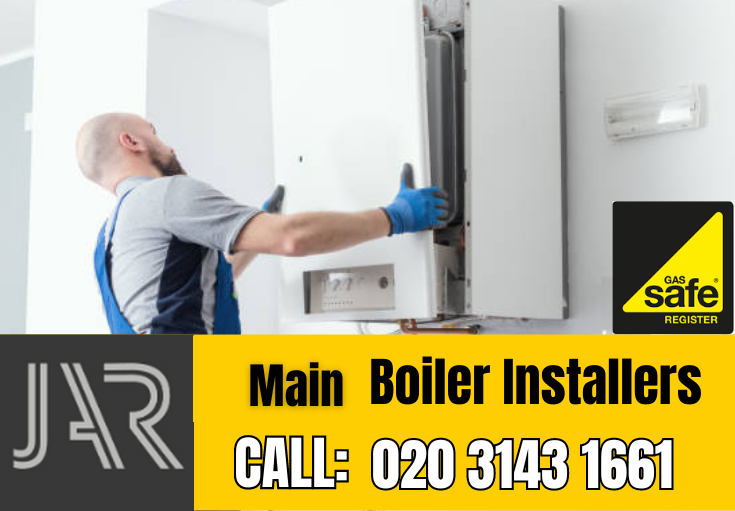 Main boiler installation Lee